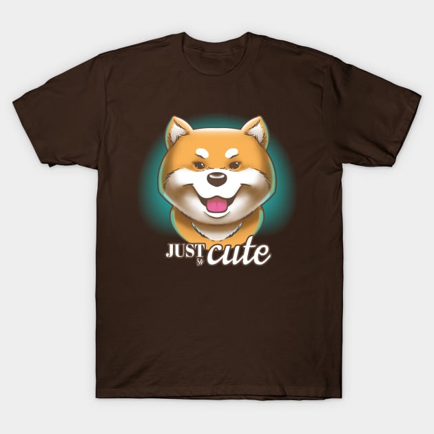 Just so cute - Shiba-Inu Dog T-Shirt by Fine_Design